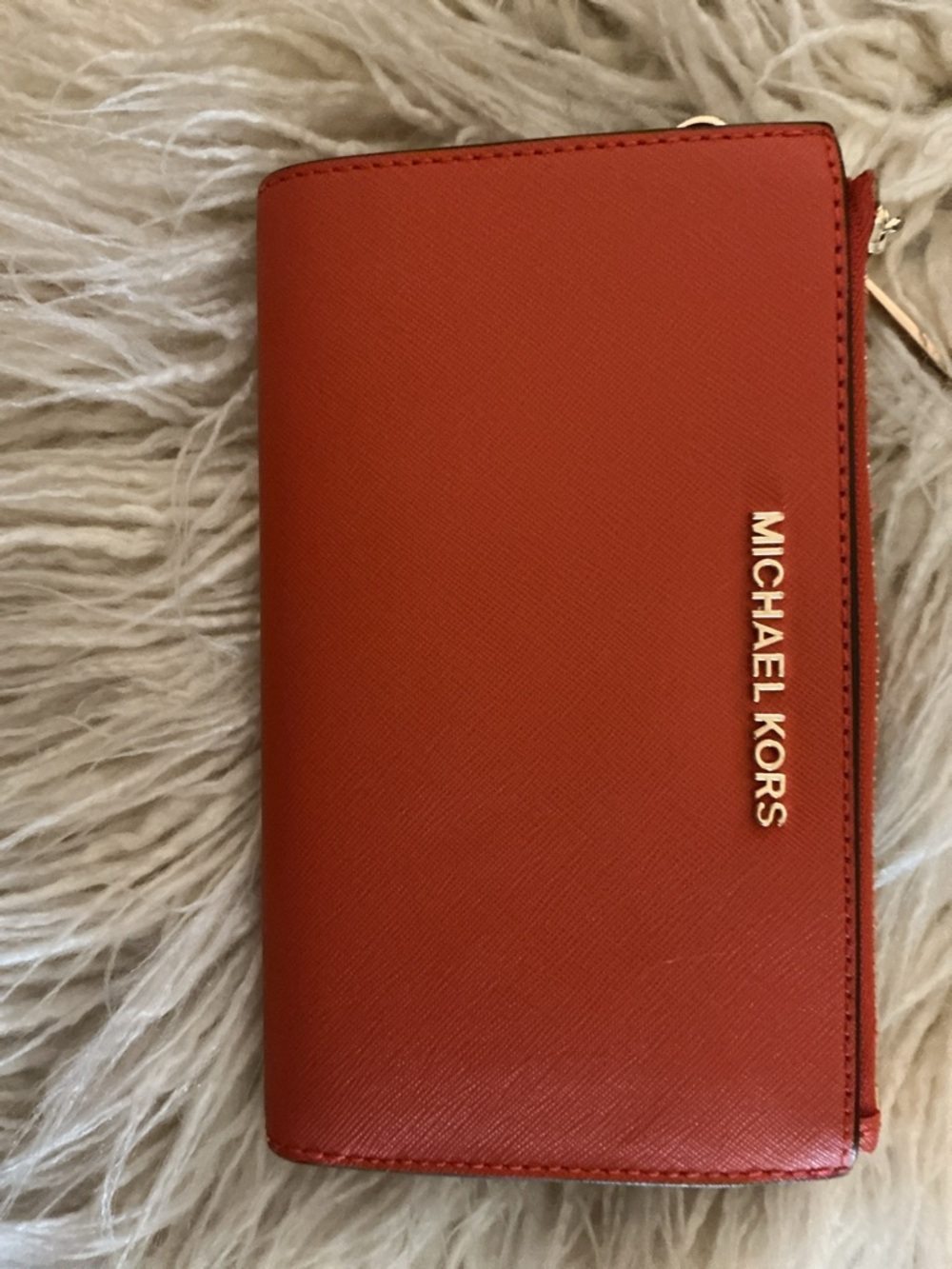 MK Double Zipper/ Phone Wallet